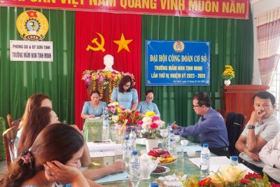 ĐẠI HỘI CÔNG ĐOÀN NHIỆM KÌ 2023-2028